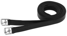 Stirrup belt leather, black,