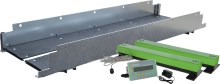 Platform with weighing loadbar set