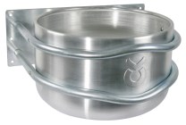 Aluminium feed trough