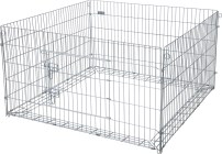 Kletka brez dna z zaporo proti pobegu